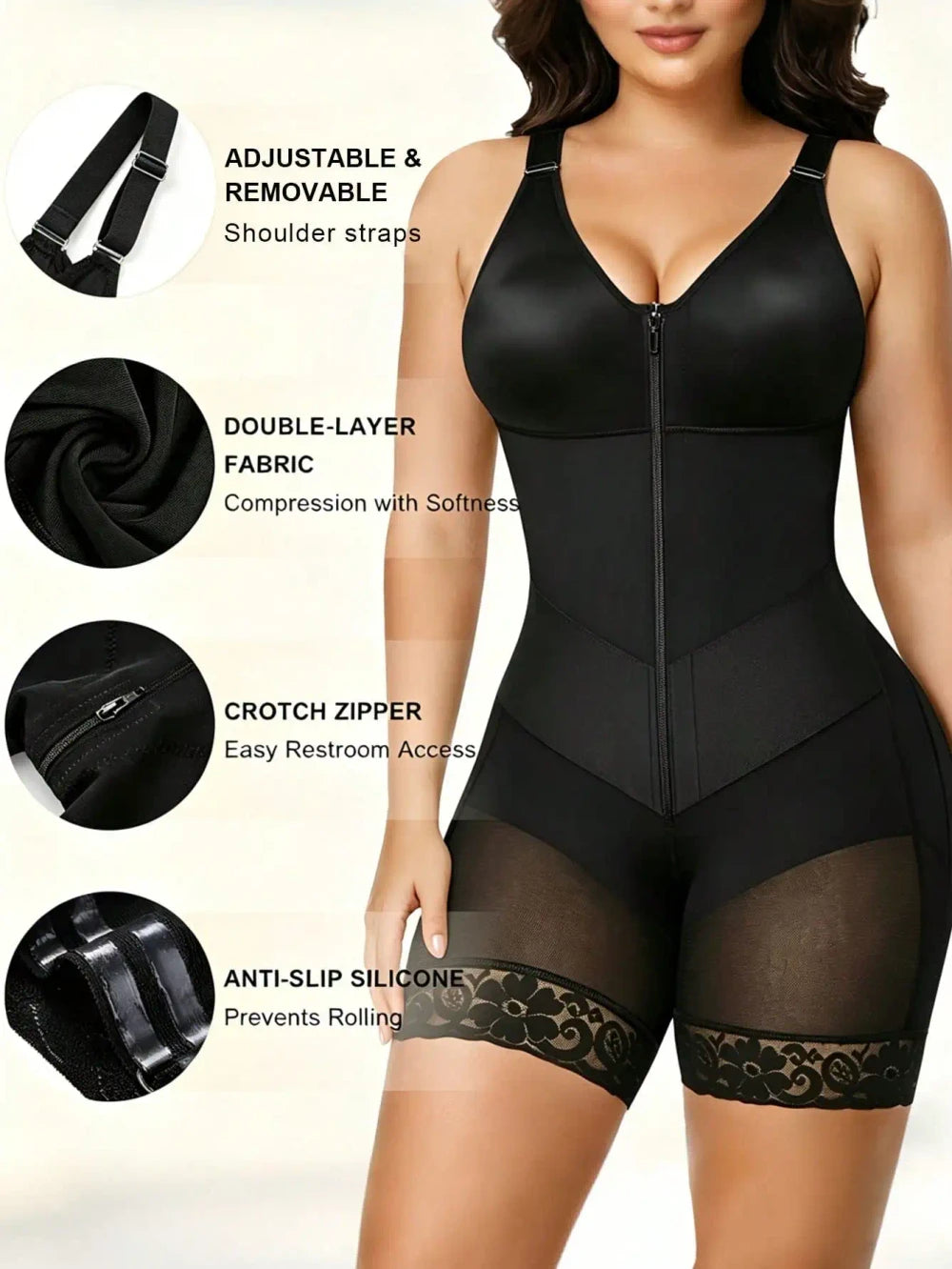 Butt Lifting Tummy Control Body Sculpting Faja